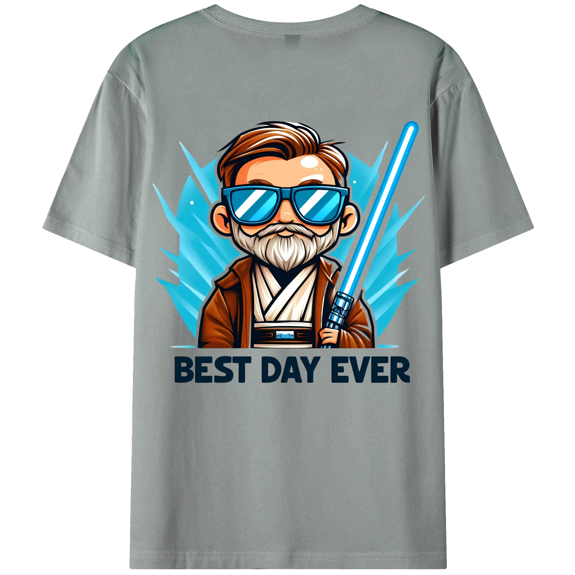 （画像用） スター・ウォーズ Star Wars 綿100％ メンズ半袖Tシャツ（バックプリント） 通気性